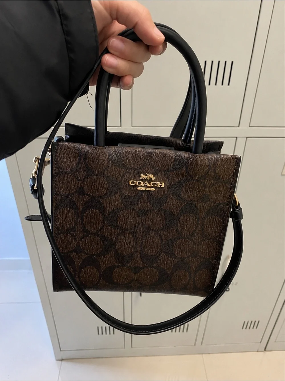 Coach small satchel